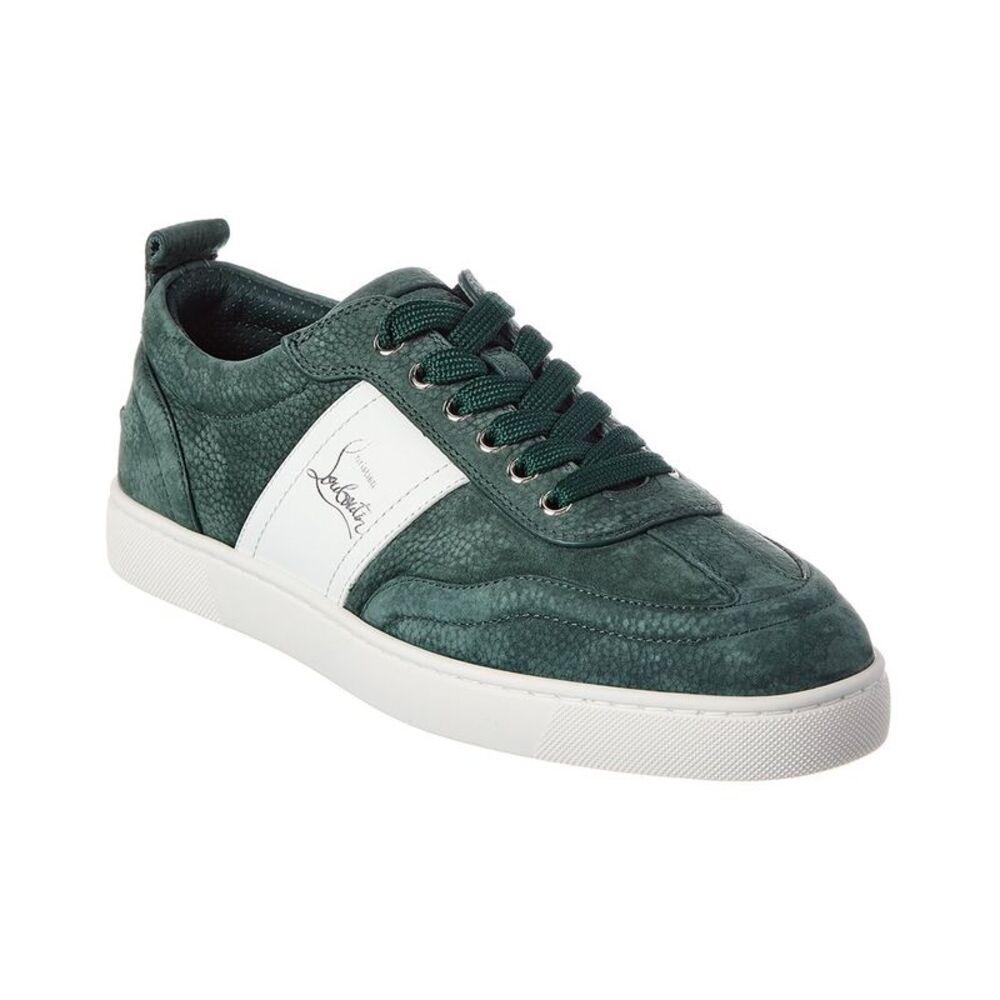 Christian Louboutin Retero Leather Sneaker, Green